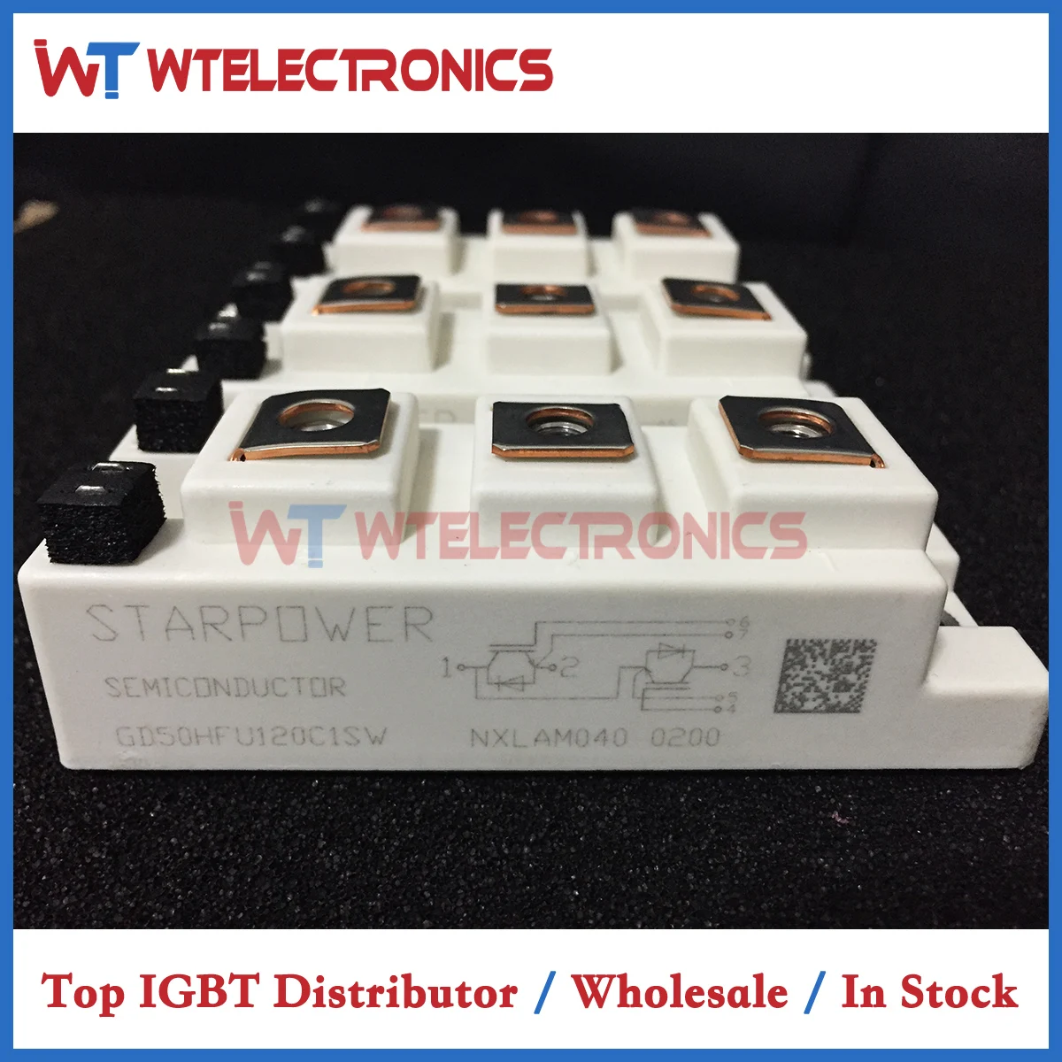 

GD50HFU120C1SW New IGBT Module GD 50 HFU 120 C1SW Original GD50HFU120 C1SW