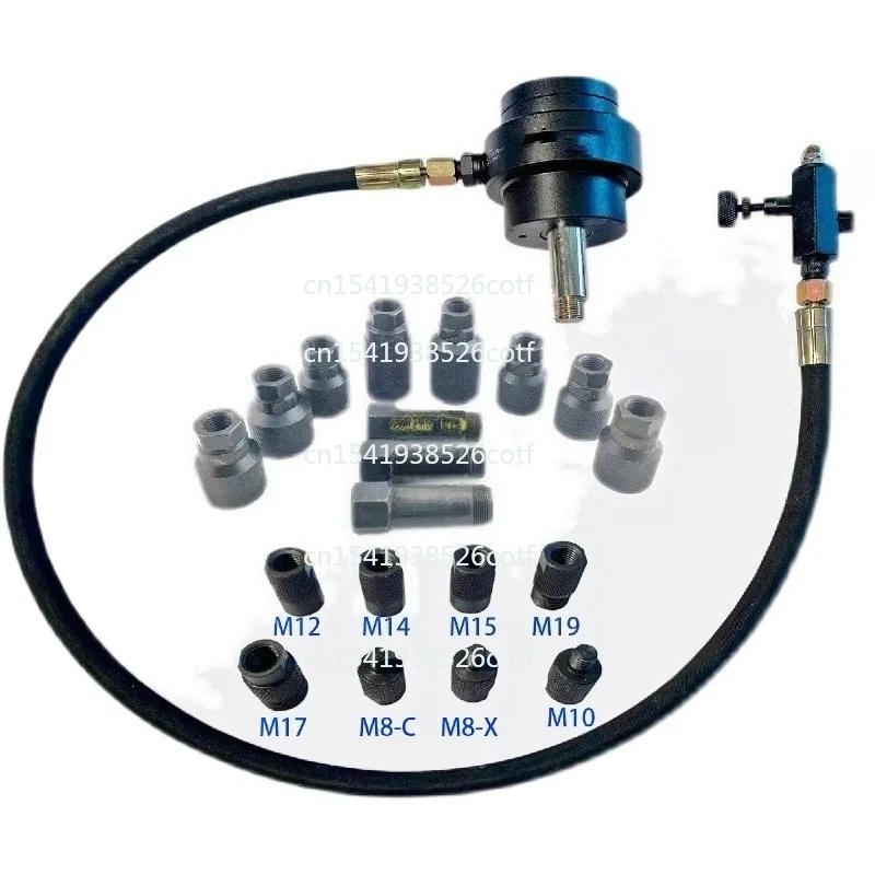 Pneumatic injector removal and pull-out tool set, quick injector truck removal 1000NM