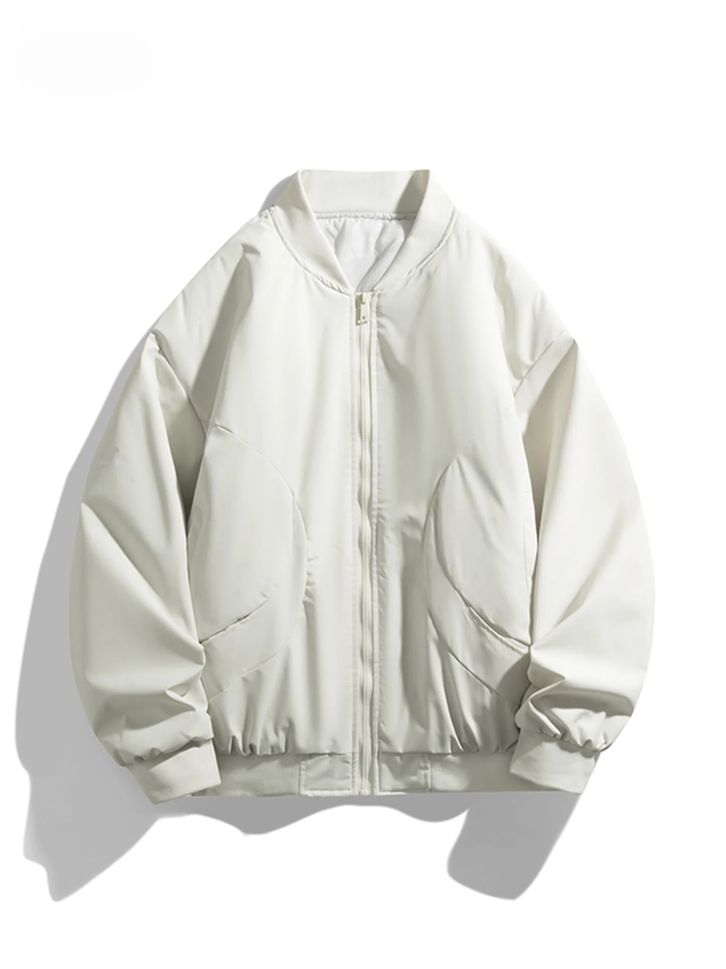 

TUCANO Men's Pilot Jaet Baseball Sle Casual Loose Fit Autumn Winter New Faion Polyester Fiber Long Sve V-Ne Coat