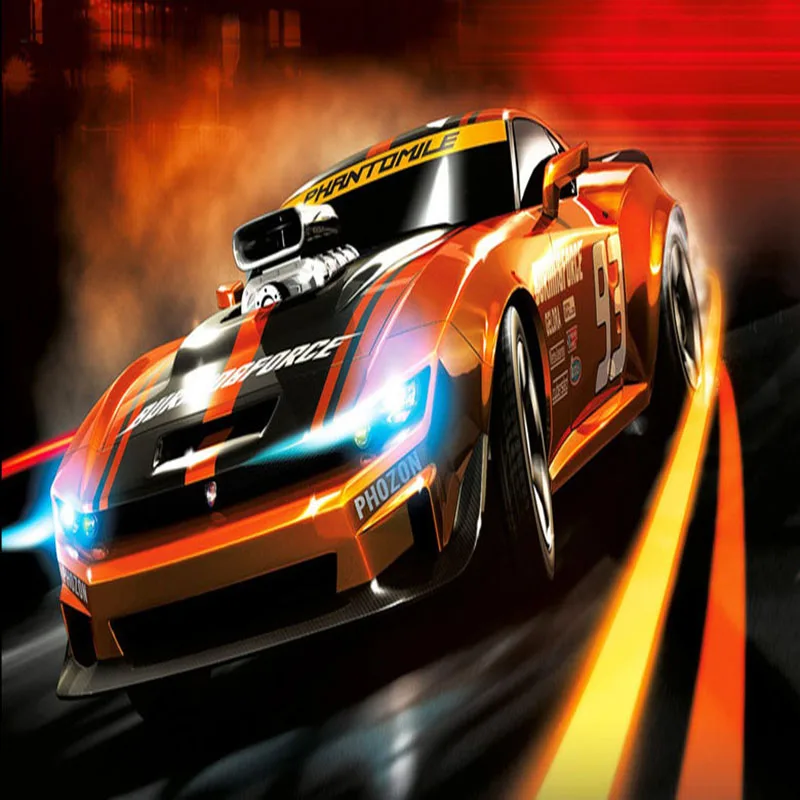 Photo Wallpaper Modern Creative Cartoon Car 3D Stereo Mural Living Room Bedroom Interior Design Wall Papers Papel De Parede