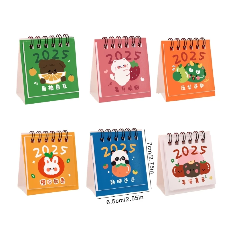 Calendario escritorio 2025, calendario mensual, calendario permanente, calendario escritorio, 10 Uds.