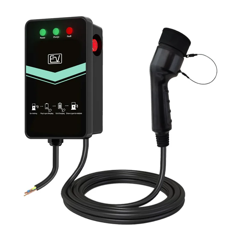 

CE manufacturers new energy vehicle charging pile home car European standard AC plug and charge 32A charging pile