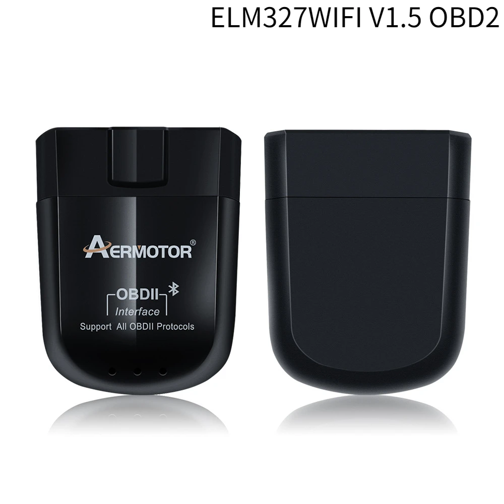 

NEW ELM327WIFI V1.5 OBD2 Auto Fault Diagnosis Device Supports Android IOS PIC18F25K80 Dual-mode Bluetooth 5.1 SIX protocol