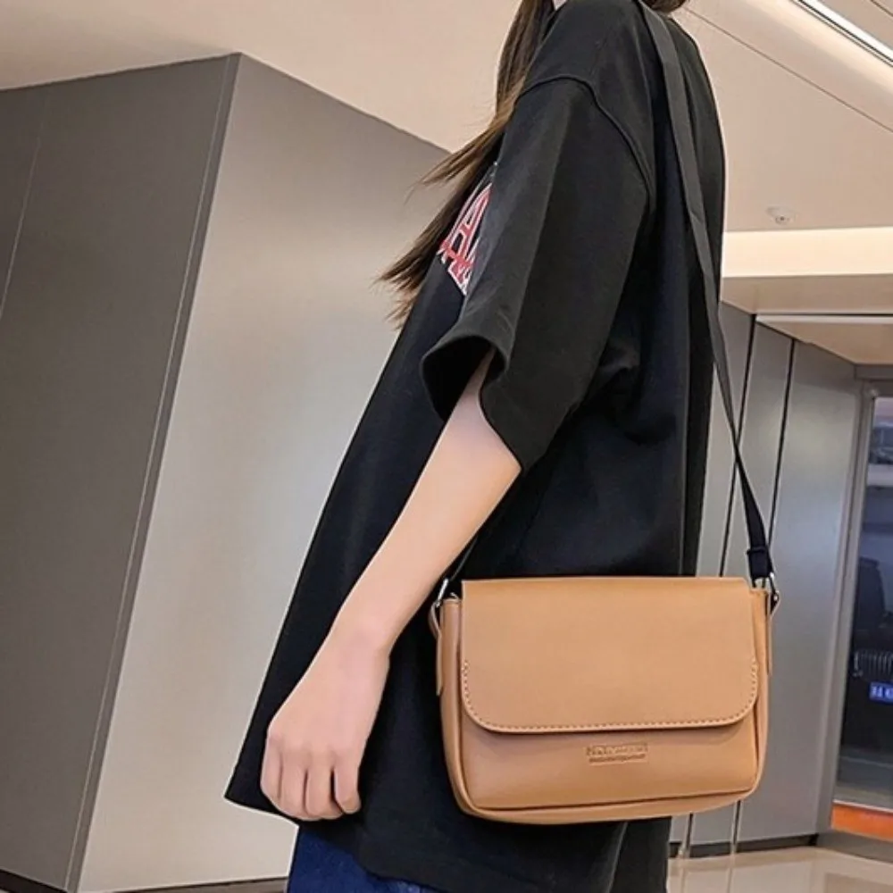 

Квадратная мужская сумка-мессенджер, однотонная большая вместительная сумка через плечо из искусственной кожи с регулируемым ремешком, минималистичная офисная сумка через плечо