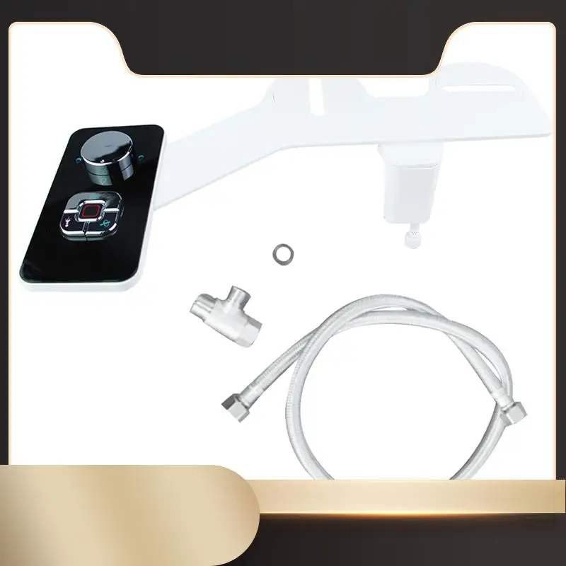 

N36R-Bidet Attachment Water Pressure Bidets Sprayer With Pressure Controls Dual Nozzles For Frontal Rear Wash B