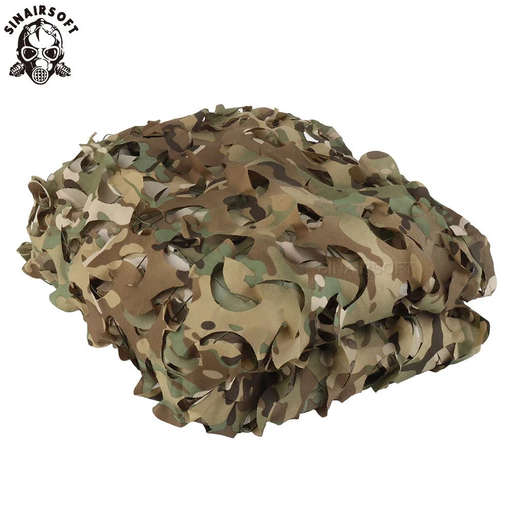 Tactical Hunting 1.5*2M Camouflage Netting Outdoor Sports Concealment Camo Net for Military Activities Hiding Sunshade Wargame