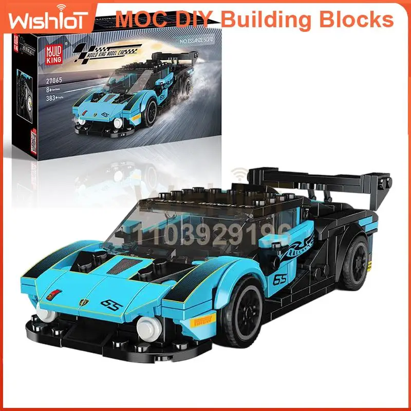 

27065 Mini Famous Car Series 383pcs Building Blocks DIY Assembly Model Kit – Creative Educational Toy for Kids & Adults