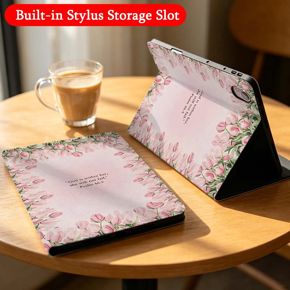 Creative Castle Flower For Huawei Matepad M6 10.8 11 11.5S Pro Air SE Honor Tab 8 9 10 V9 X8 X9 X10 Magic Pad GT 2 3 Tablet Case