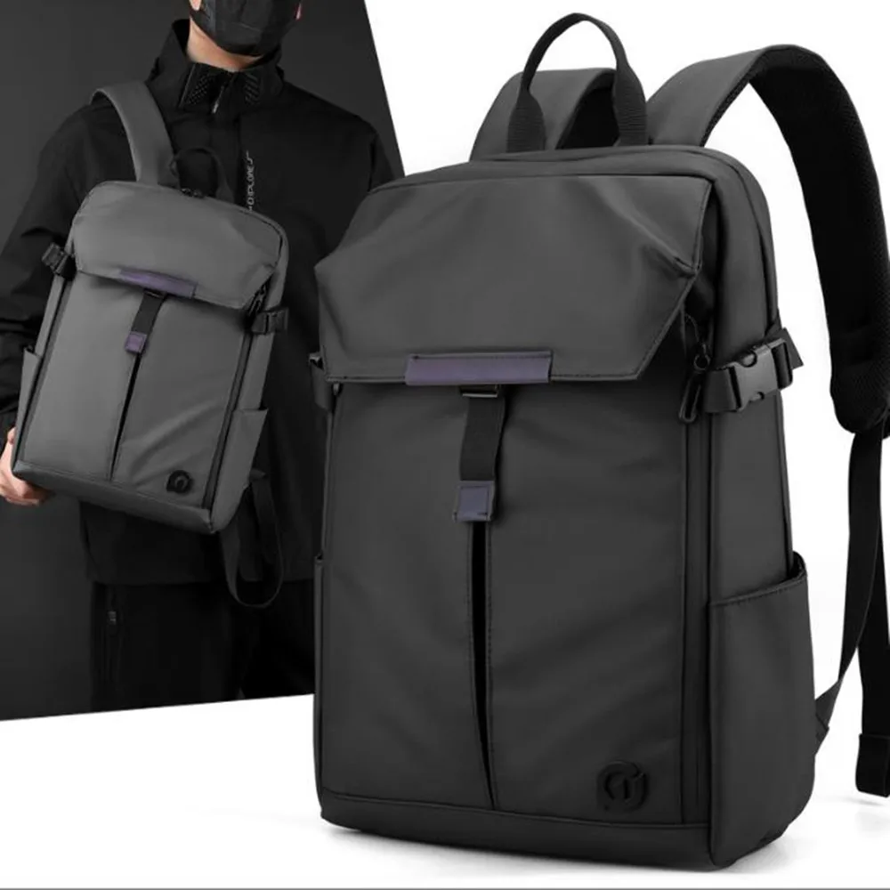 Men's Backpack Waterproof Large Capacity Multifunctional Function Business Travel Shoulder Computer Bag