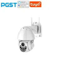 Tuya 3MP PTZ Wifi Outdoor Security Camera with Audio IP Video Surveillance Compatible with PGST Smart Alarm System