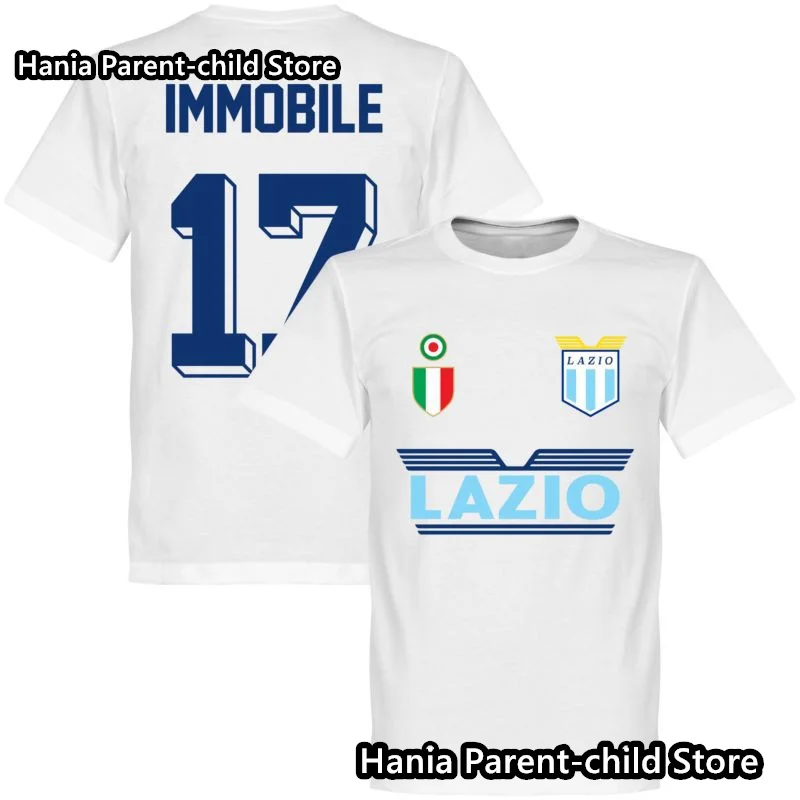 New Arrival Summer Men Kid Italy Rome Jersey Fan commemorative T-shirt Men Short Sleeve Top Sport Football Soccer T -SHIRT