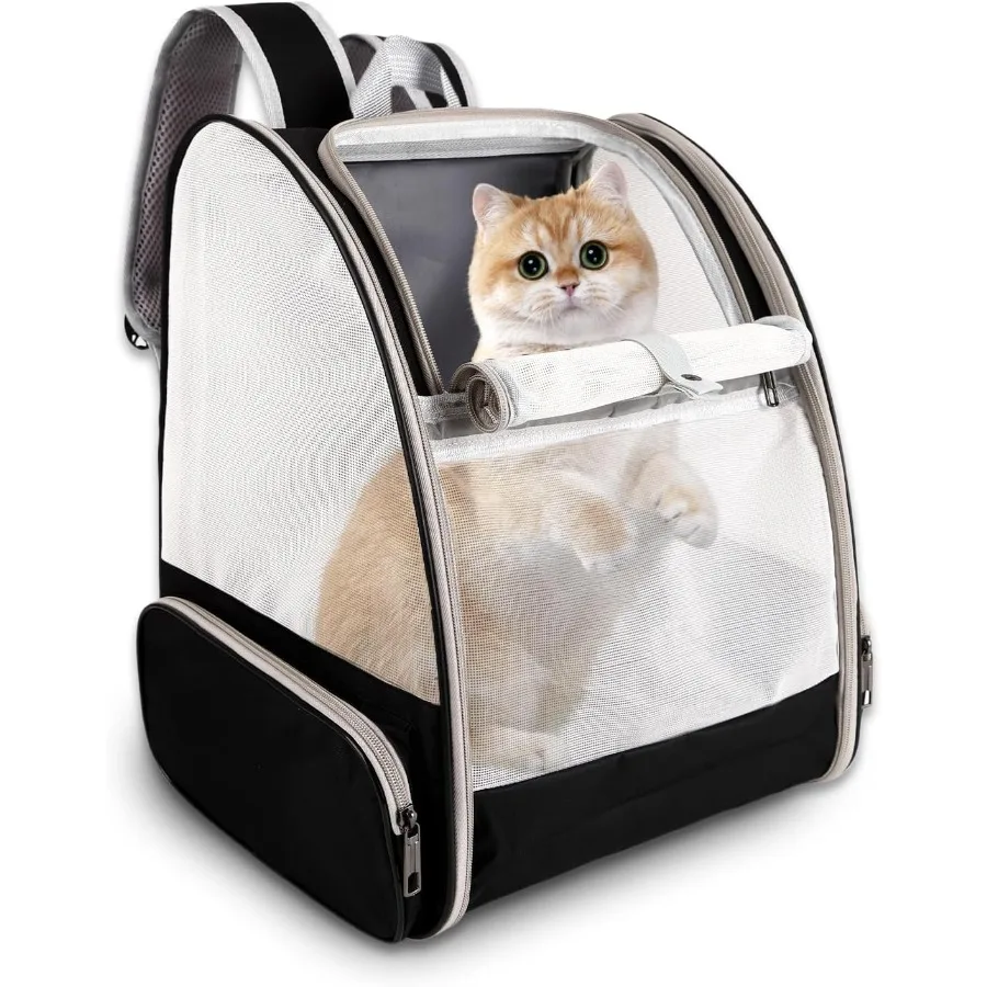

Cat Backpack CarrierPet Carrier Airline Approved for Small Dog Cat Puppy Kitten Bunny Ventilated Mesh Design Animal Backpack fo