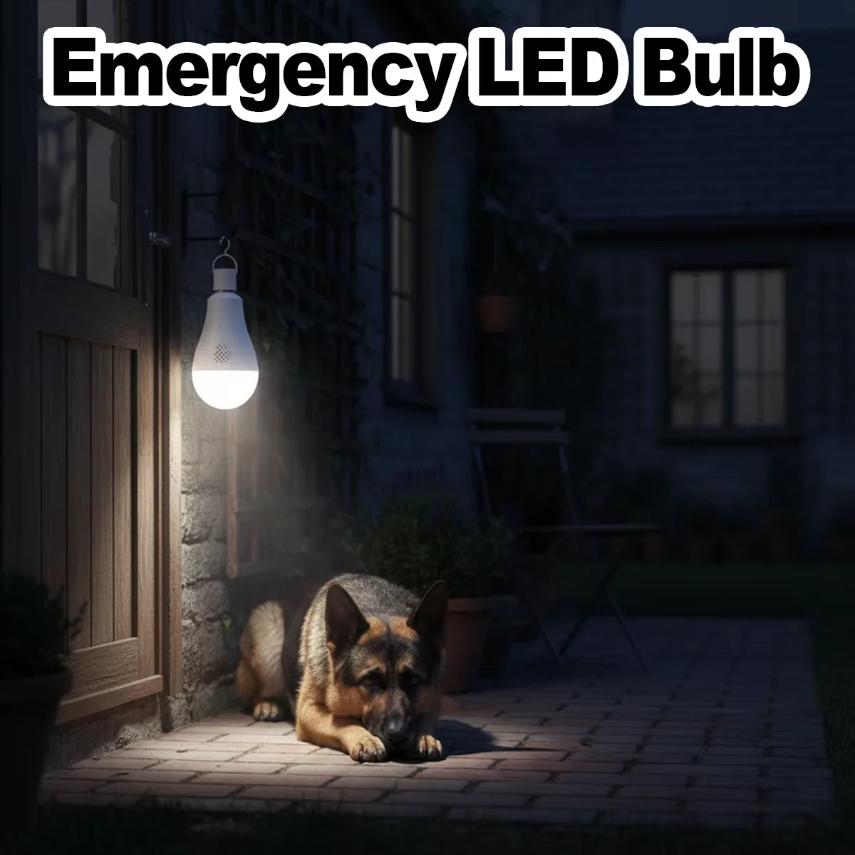 Led Bulb E27 15w With Hook Emergency Rechargeable Bulbs Portable 220v/110v 6500k Living Room Lighting Outdoor Decoration Light