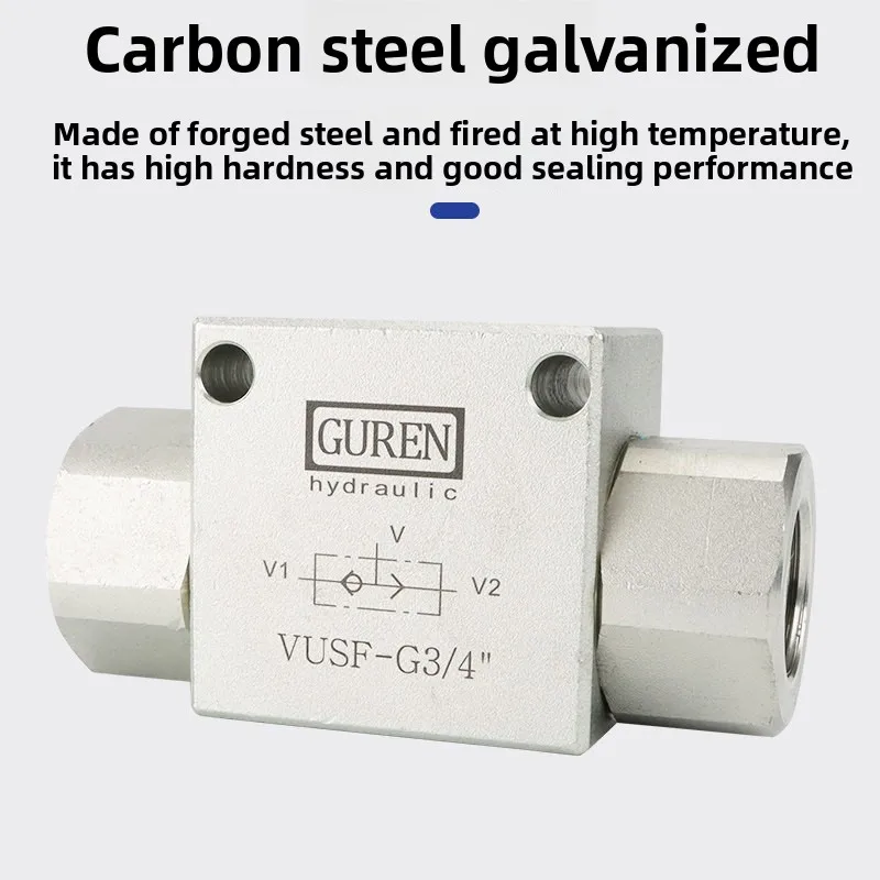 Hydraulic Shuttle Valve G1/4 G3/8 G1/2 High Pressure 350 Bar Logic or Valve Source Select Valve for Construction