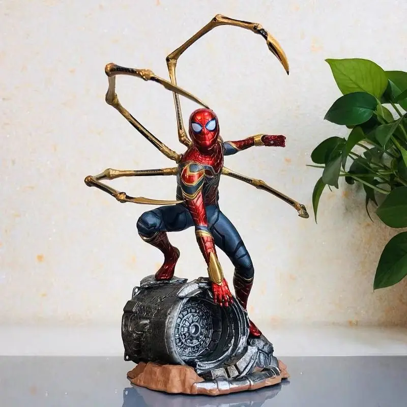 disponibile-avengers-4-iron-spider-man-modello-da-collezione-giocattolo-display-pezzo-action-figure-robot-hobby-articolo-per-bambini-e-adulti