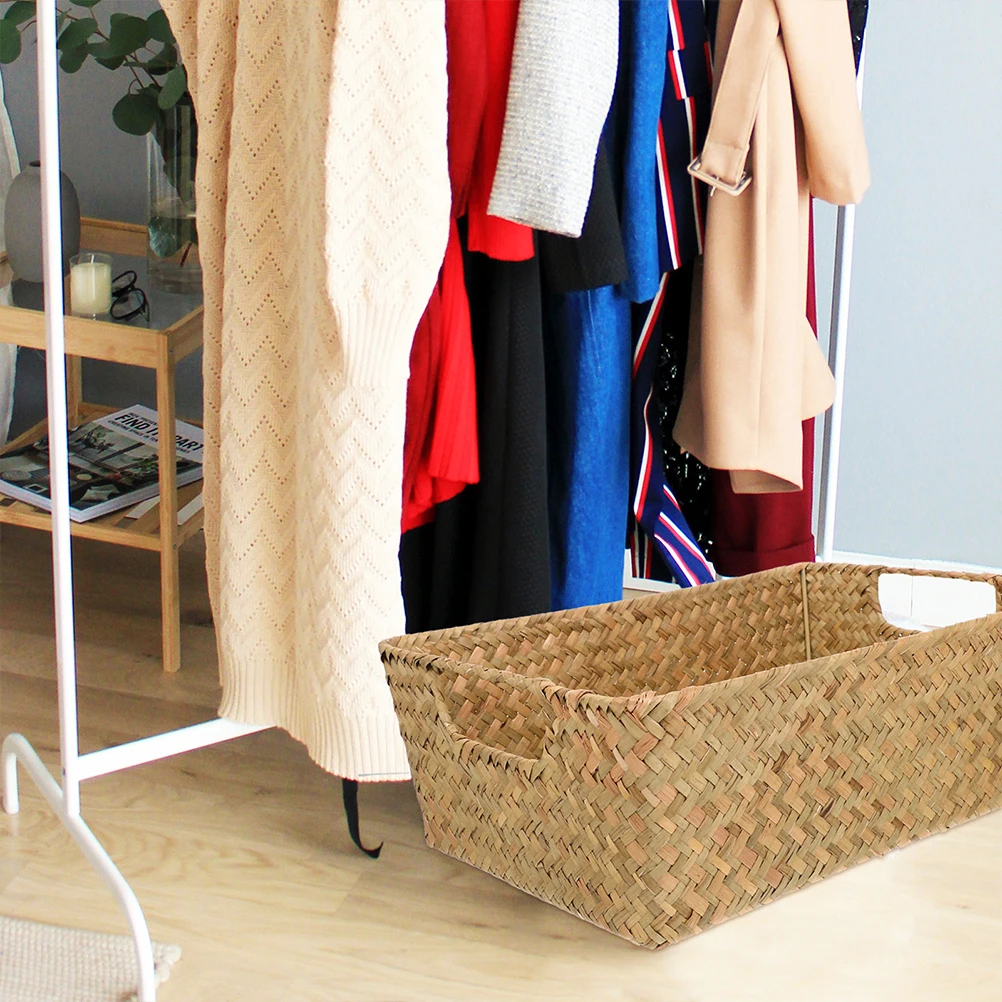 

Bread Basket Woven Container Fruit Vegetable Snack Holder Home Kitchen Storage Household Fruit Basket Multi functional
