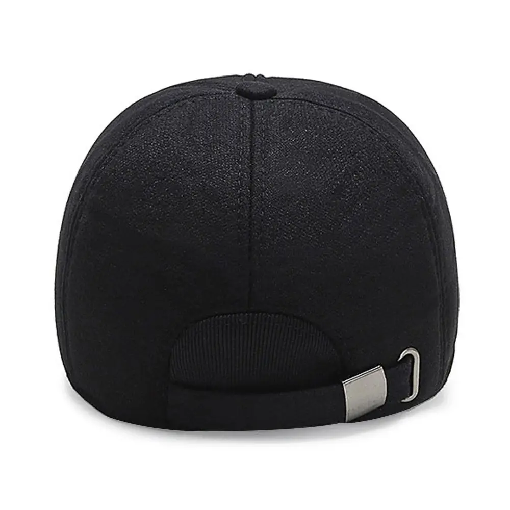 

Outdoor With Earflaps Men Winter Hat Ear Protection Warm Trucker Hat Casual Windproof Dad Caps for Men