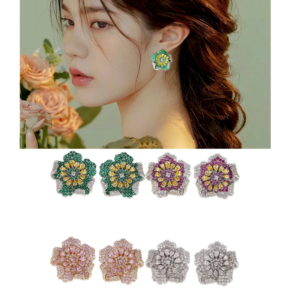 

Missvikki New Original Bloom Round Flower Earrings For Women Girls BOHO Resin Drop Earrings Brincos Fashion Tortoise Jewelry
