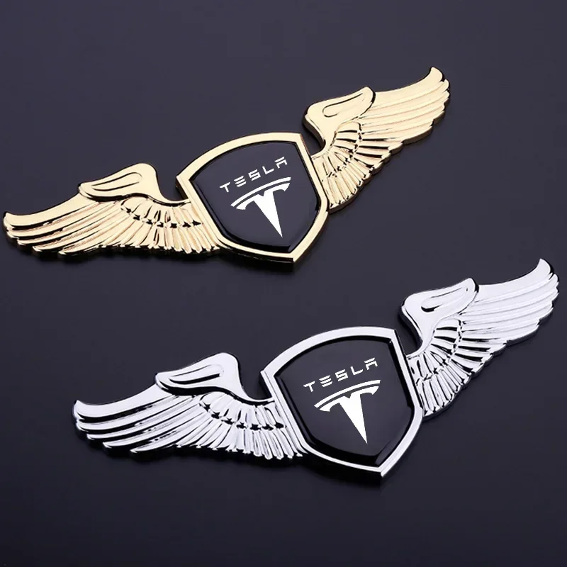 

Наклейка с эмблемой на переднюю капот автомобиля из цинкового сплава для Tesla Model 3 Y S X Roadster P75D P85D P90D P100D, внешняя наклейка, аксессуары