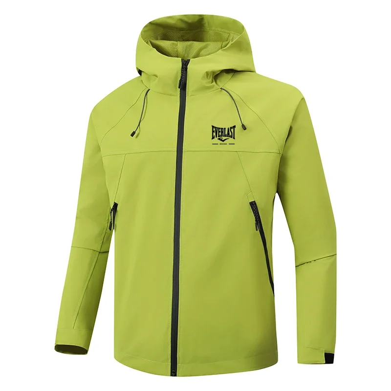 

Men's and women's spring and autumn casual windproof and waterproof windbreaker, fishing and mountaineering suit, zipper hooded