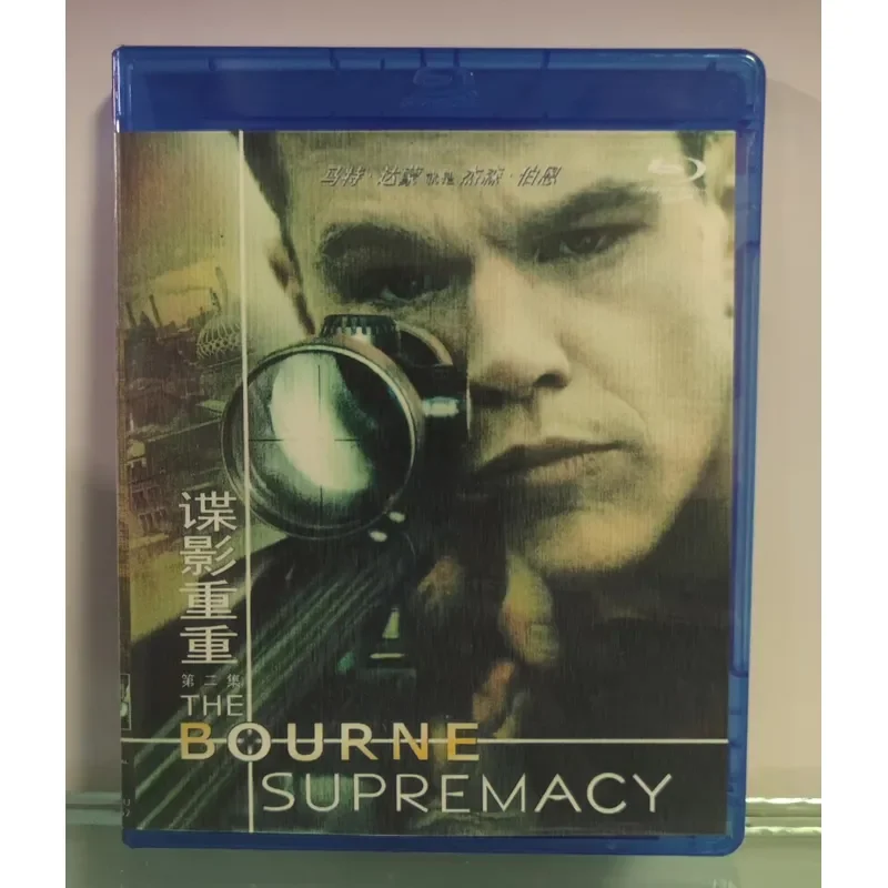 The Bourne Shadow Series Full Set 1 to 5 Films Total 5 Discs Most Classic Agent Action Movie