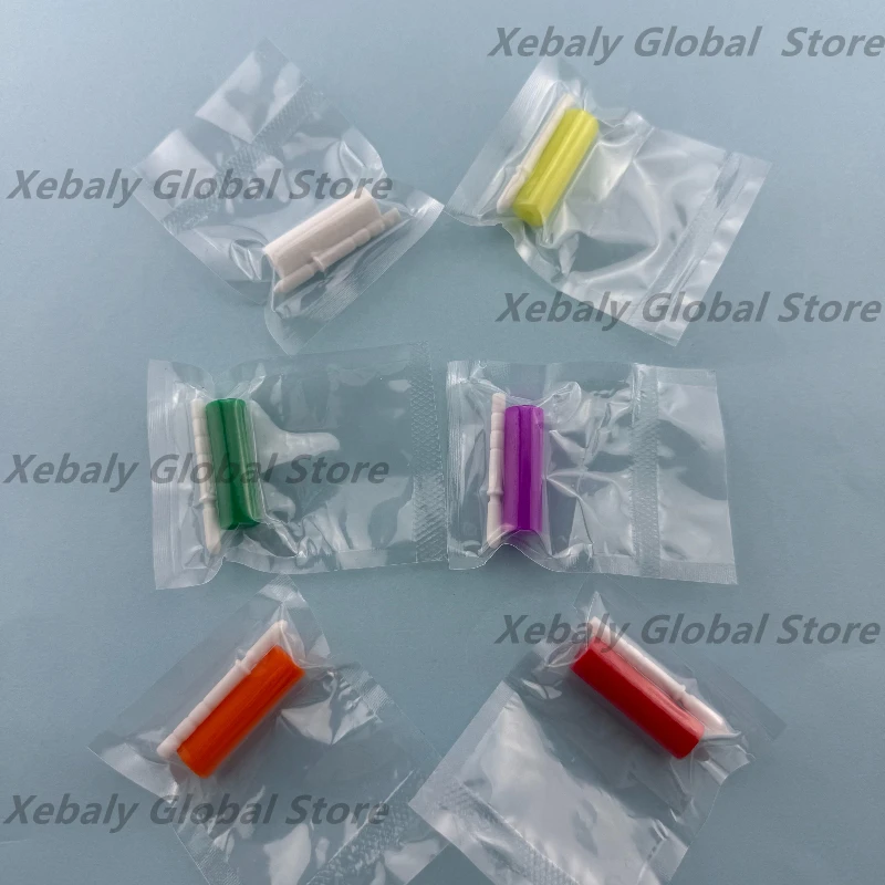60 Sets Dental Braces Chewies Aligner Fruit Flavors Silicone Teeth Stick Flexible Aligner Seating Chews Tray Seaters Chompers