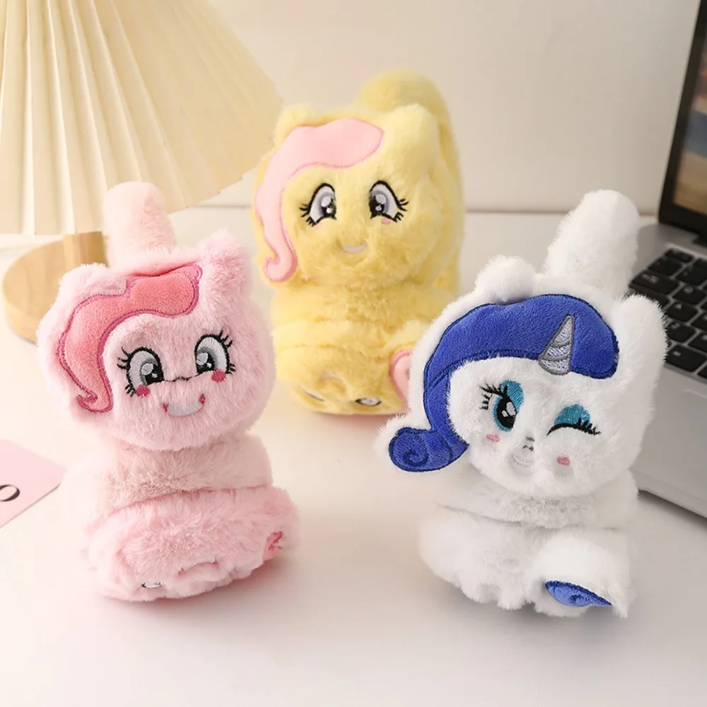 My Little Pony Girl Winter Ear Earmuffs Foldable Warm Protect Cute Faux Fur Soft Fluffy Earcap Korean Style Children Ear Muff