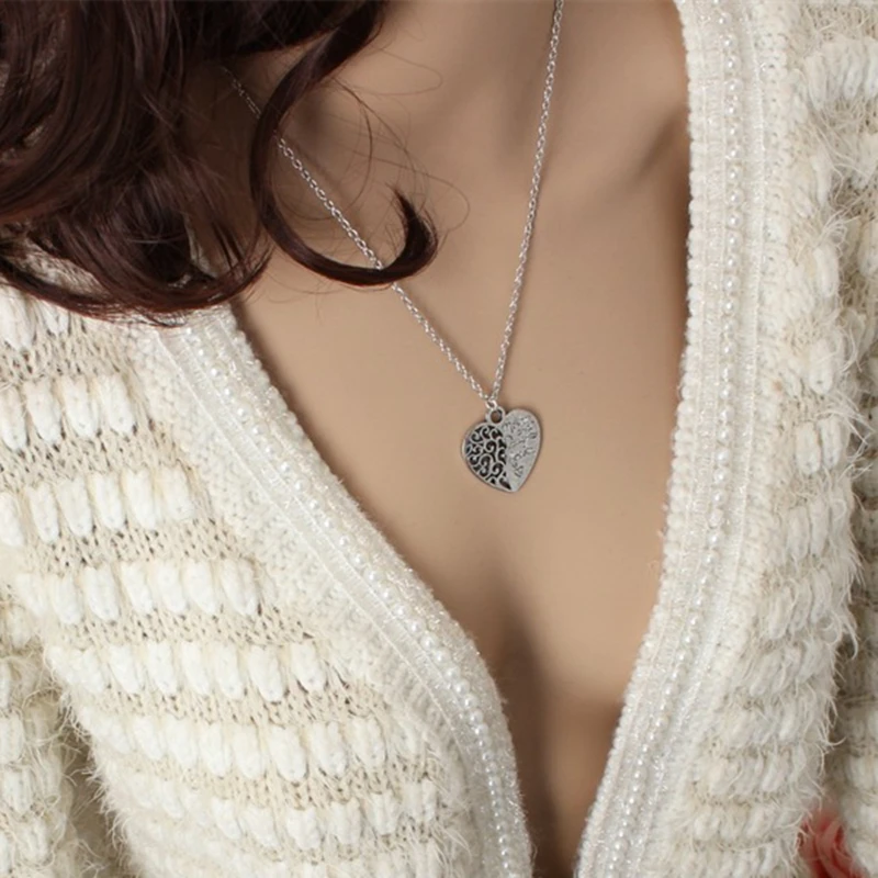 2026 New Hot Sell Mother Daughter Eternal Love Necklace Jewelry Wholesale 1 Pcs Jewelry Wholesale