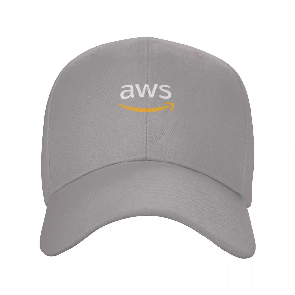 AWS-Boné de beisebol masculino e feminino, chapéu AWS pico, logotipo da Amazon Web Services