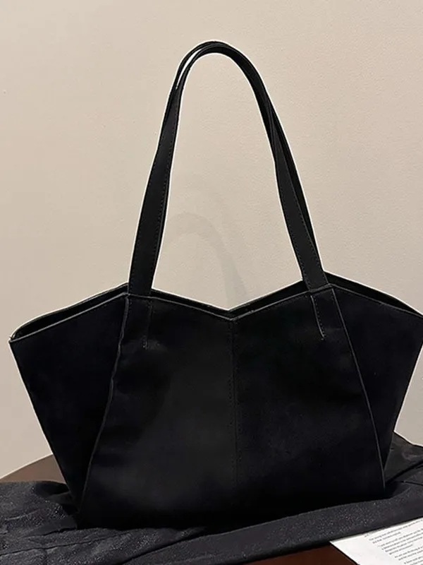 

2025 Vintage Spacious Tote Bag, Minimalist Shoulder Purse for Women, Fashion Commuter Crossbody, Versatile Day-to-Night Bag