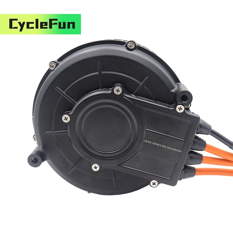 

QS165 V2 35H 5KW Peak 10KW 6500RPM Belt Design QS Mid-Drive Motor For Sur-ron Light Bee Electric Motorcycles Scooter Conversion