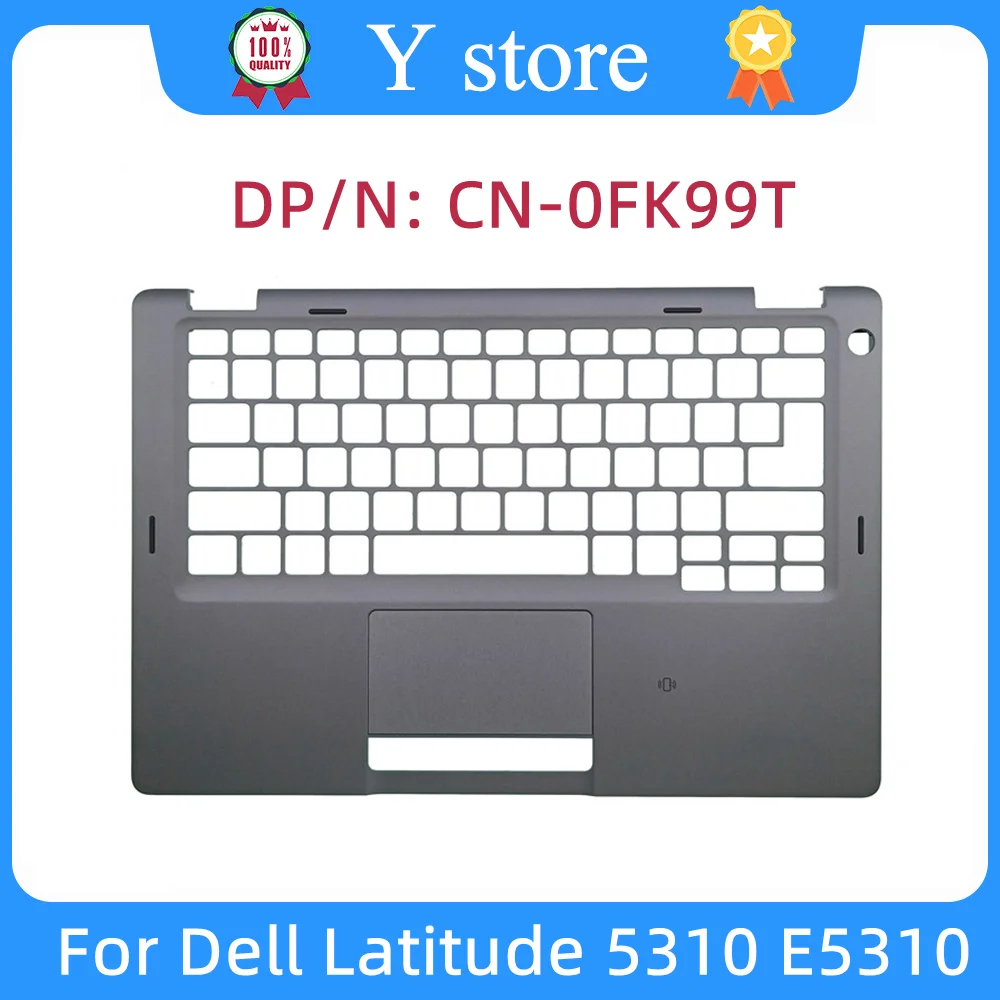 

Y Store Новинка 0FK99T FK99T 460.0JT0D.0011 для ноутбука Dell Latitude 5310 E5310, Упор для рук, верхняя крышка, чехол с клавиатурой