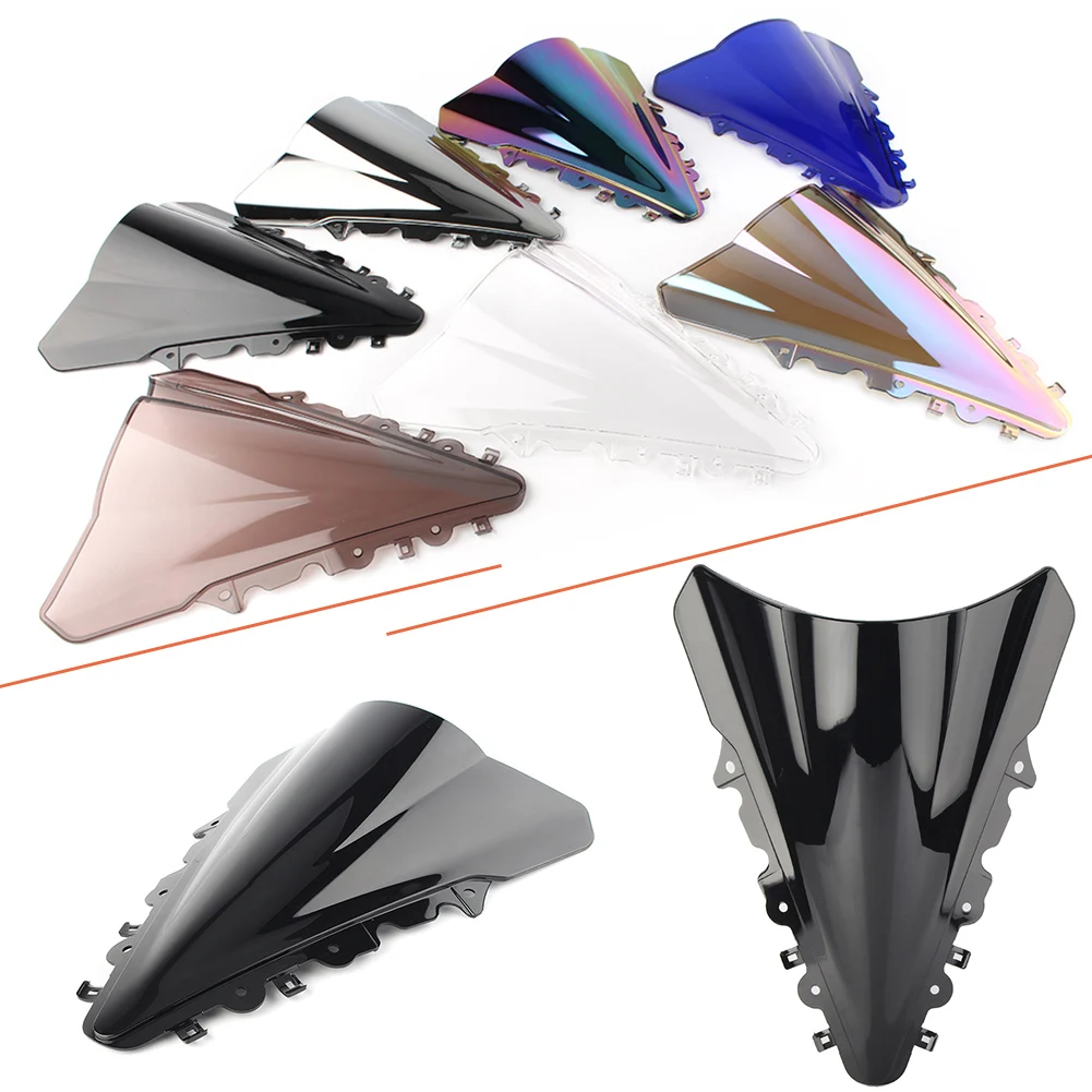 

ABS Plastic Motorcycle Windshield Windscreen Double Bubble For Yamaha YZF R15 2014 2015 2016