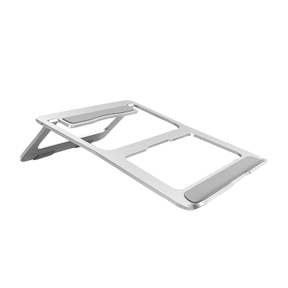 

Foldable Notebook Stand Laptop Support Desk 18 Degree Aluminum Alloy Cooling Rack Portable PC Holder MultipurposeBracket