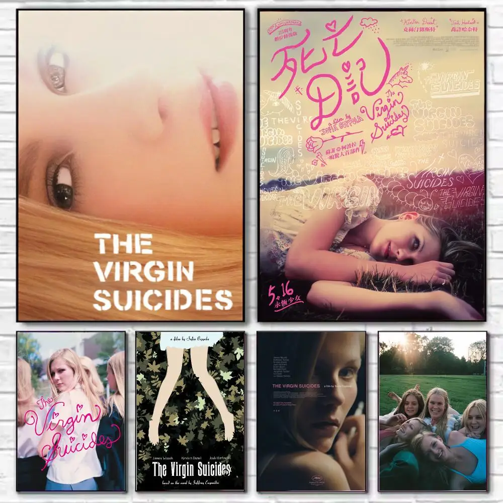 Movie T-The Virgin Suicides Poster Stylish Wall Art Print for Living Room Bedroom Study Office Café Home Decor Modern Gift