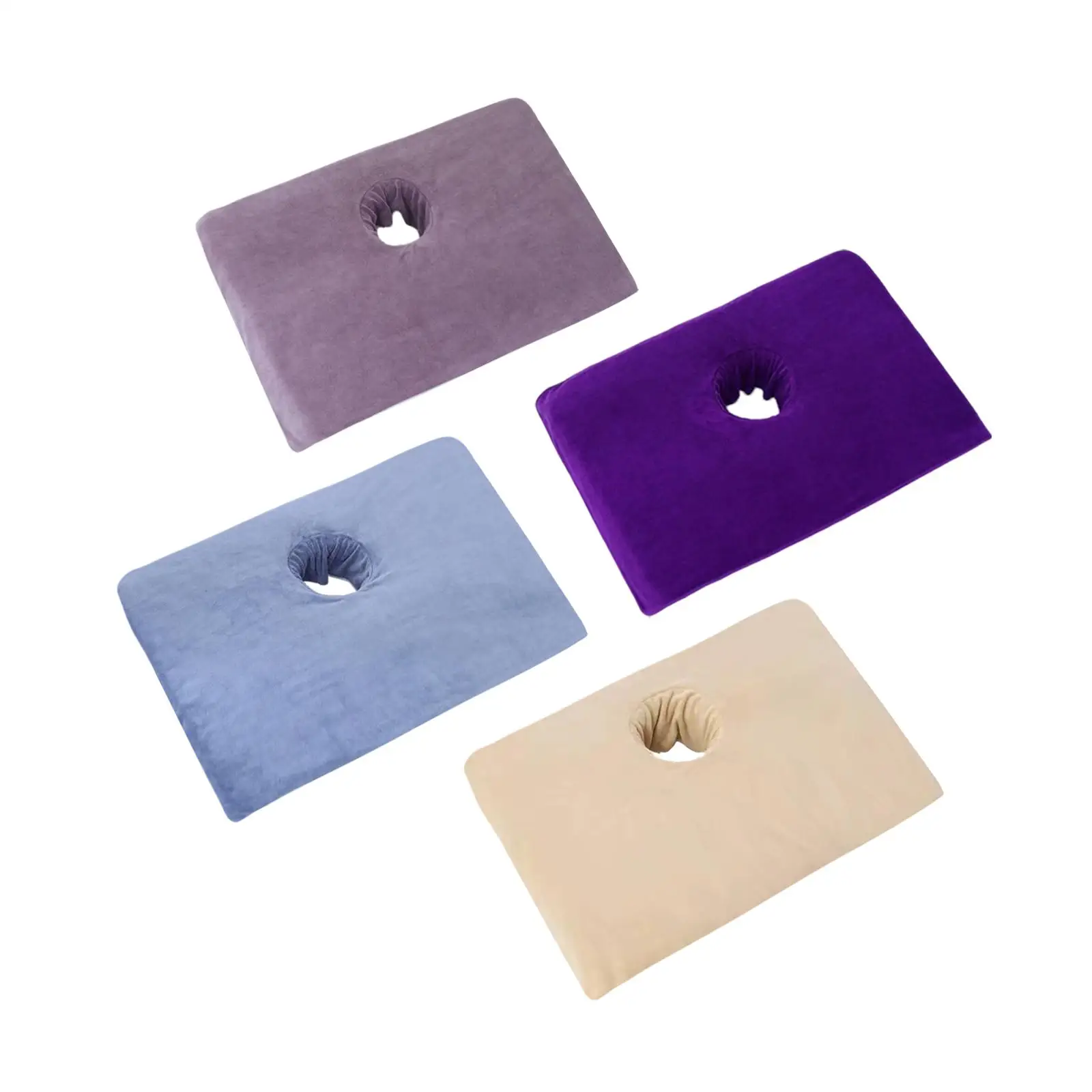 

Massage Table Towel with Face Hole, Table Cover,Washable Soft Lightweight Beauty Towel,Face Towel for Beauty Salons