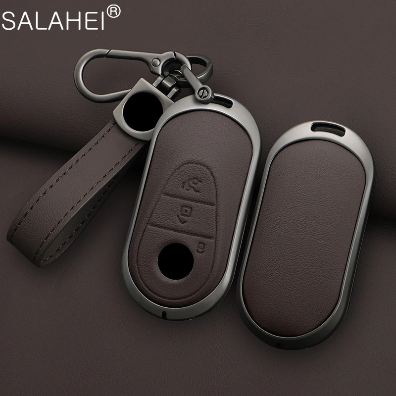 

Car Key Case Cover Shell Fob For Mercedes Benz A B C E S G Class GLC CLE CLA GLB GLS W177 W205 W213 W222 W212 X167 AMG Accessory