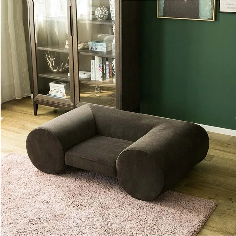 U-shaped cylindrical INS style modern homestay single-seater and multi-person personalized uniquely shaped sofas