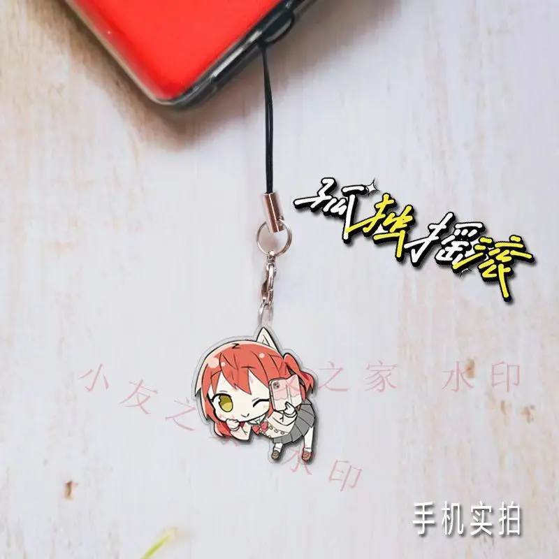 BOCCHI THE ROCK Kita Ikuyo Yamada Ryo Bocchi Decor Mobile Hanging Charms Acrylic Cell Phone Bag Accessories Gift