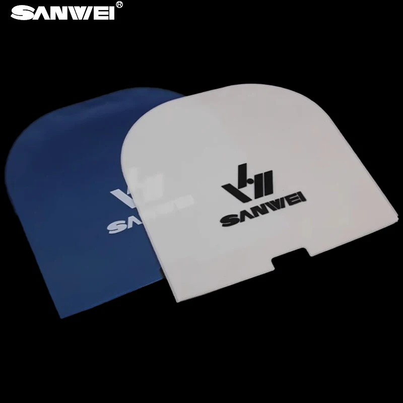 2PCS Table Tennis Racket Cover Reuseable Anti-Dust Double-sided Table Tennis Bat Protective Film Cover Maintenance Bag Accessory