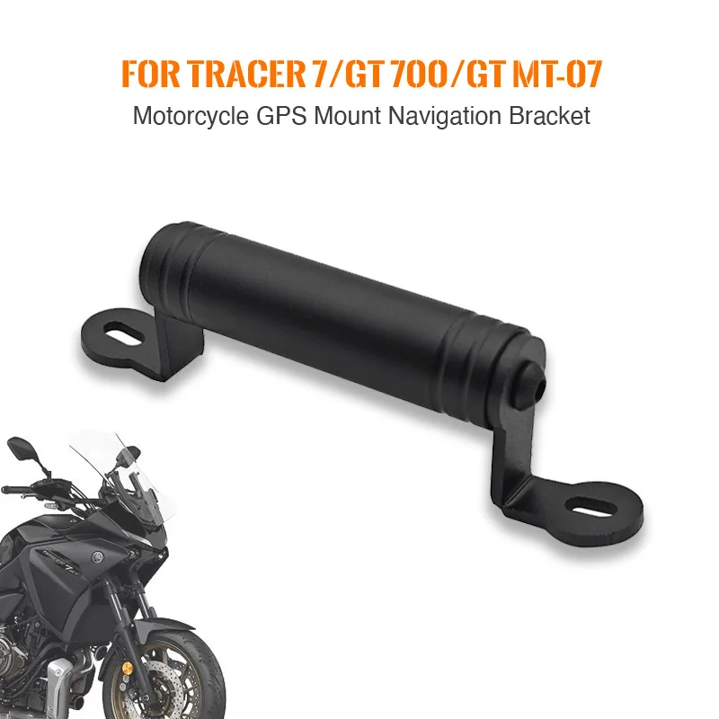 

for Tracer 7GT 700GT 2020-2022 MT07 2016-2019 Motorcycle Navigation Bracket Phone Holder GPS Mount Plate Holding Bar Kit