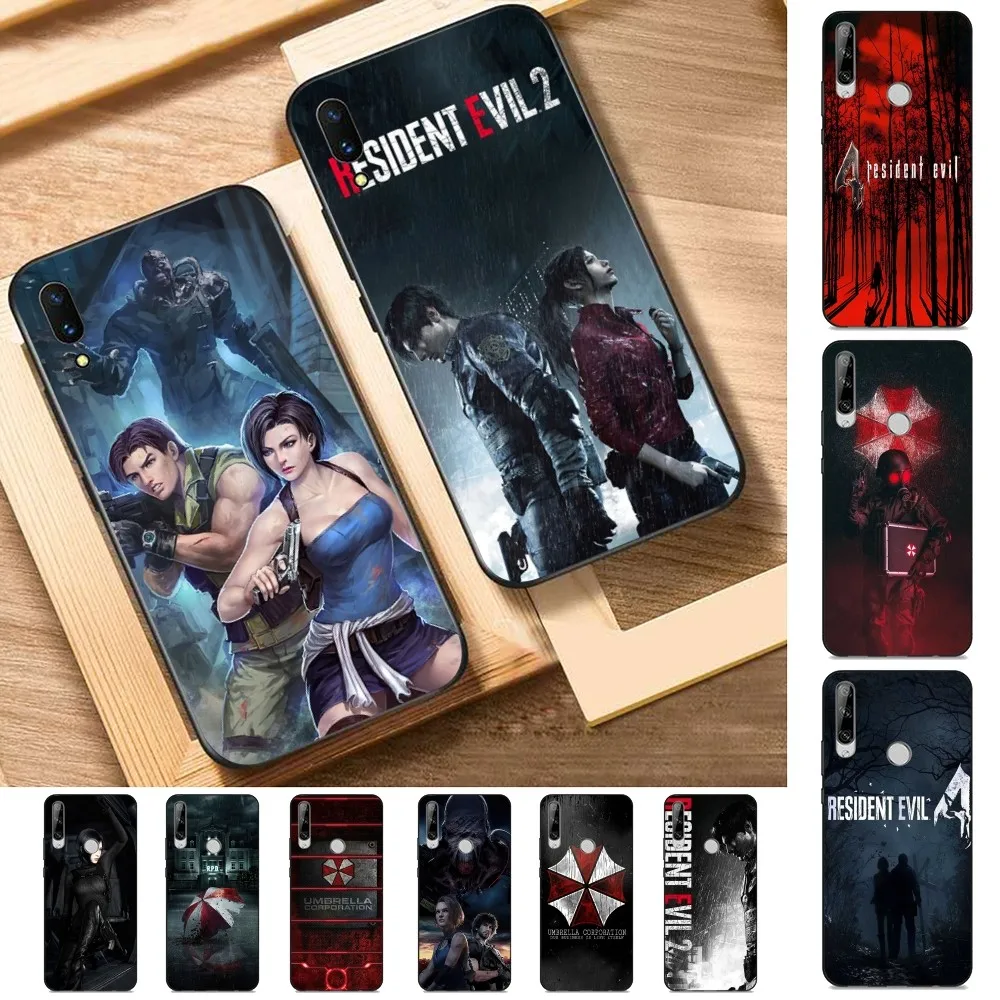 R-RESIDENT-EVILS Phone Case For Huawei Y9 6 7 5 Prime Enjoy 7s 7 8 plus 7a 9e 9plus 8E Lite Psmart Shell