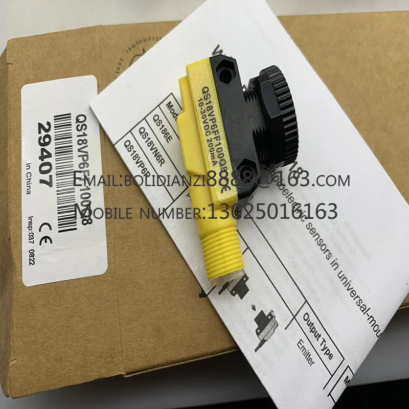 

New proximity switch sensor QS18VN6FF100Q8 QS18VP6FF100Q8 in stock
