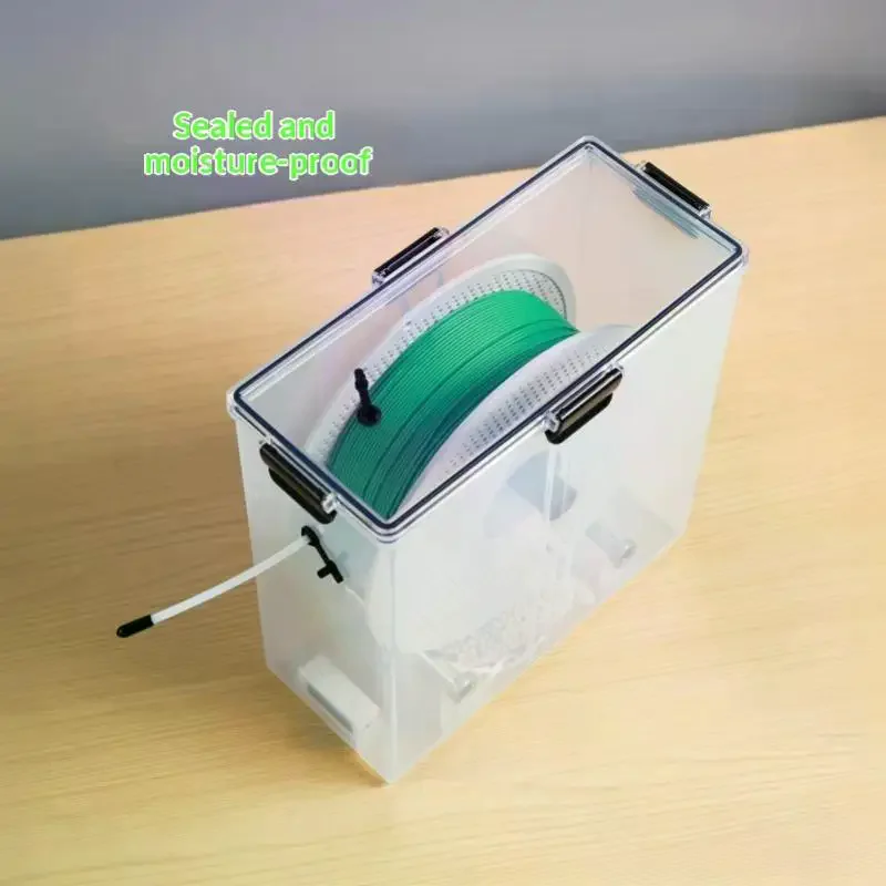 3D Printer Parts Filament Dryer Box Airtight Moisture Resistant Real Time Monitoring 3D Printer Tools Storage Box Holder