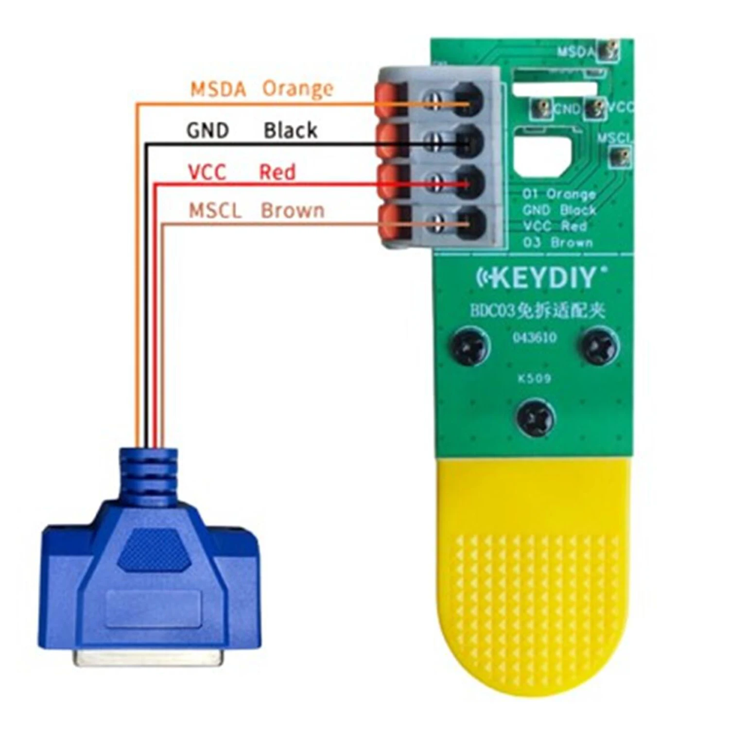 KEYDIY BDC03 For BMW Specific Dismantling-Free Clip Adding No Soldering Required Work With KD-X4 KD-MAX And Other BDC3 Devices