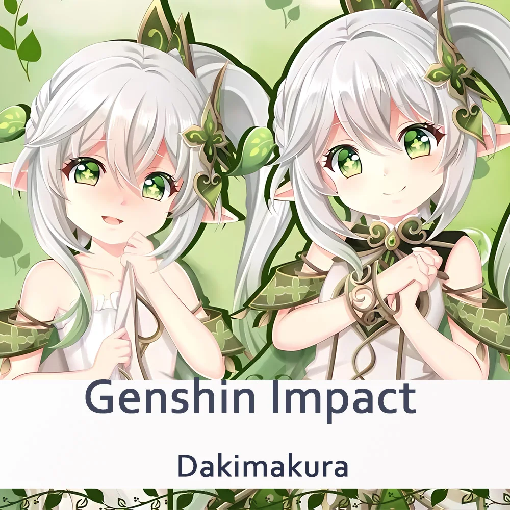 

Чехол с рисунком в стиле аниме Genshin Impact Подушка «Dakimakura» 2-Side Hing Body Prop чехол для украшения дома