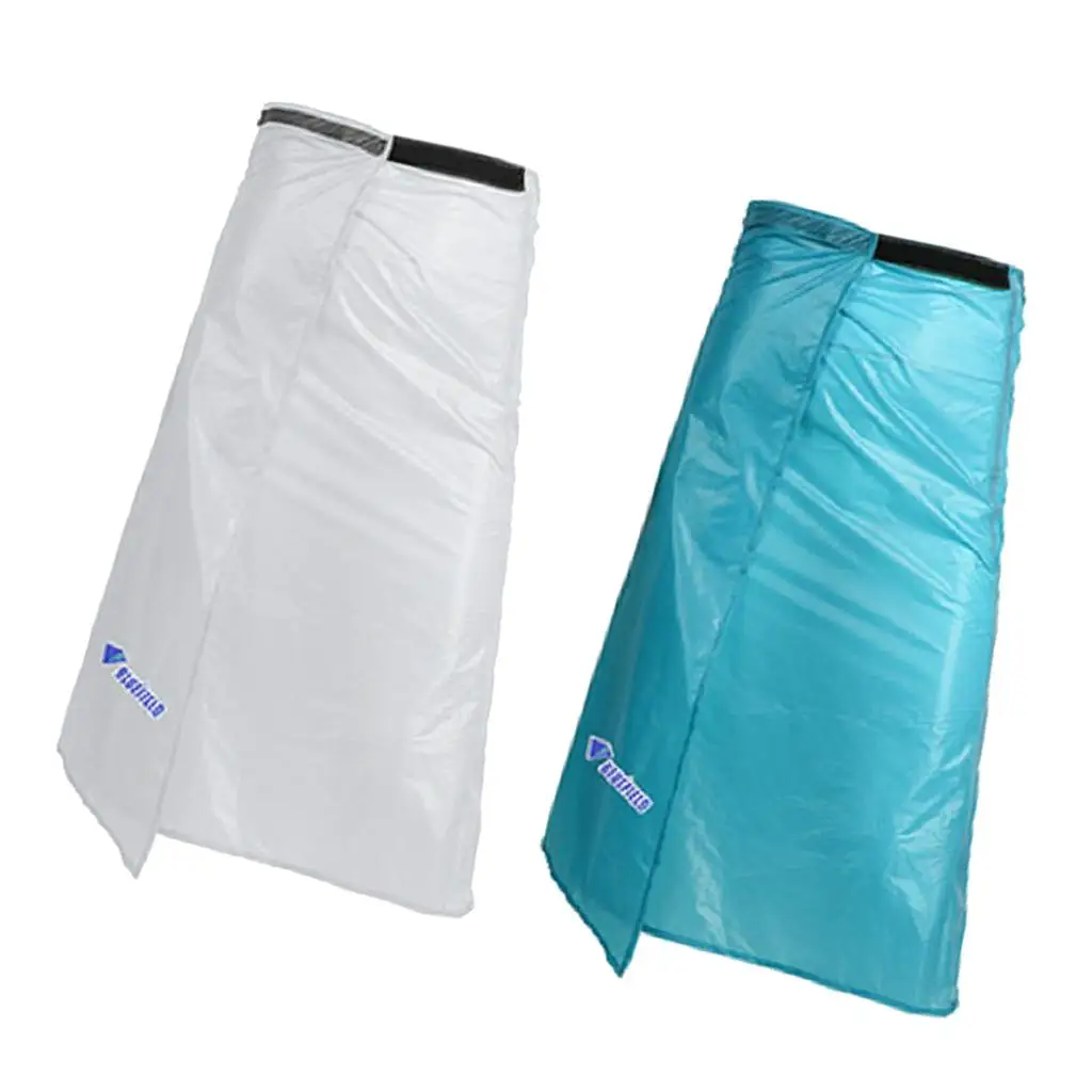 Outdoor Ultra Light Thin Rain Skirt Waterproof Kilt Rain Pants Packable Windbreak Kilt Skirt Outdoor Sports Rain Skirt