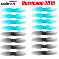 24PCS/12Pairs GEMFAN 2015 Hurricane 2X1.5 2-Blade PC Propeller 1.0mm/1.5mm for RC FPV Freestyle 2inch Toothpick Drone DIY Parts