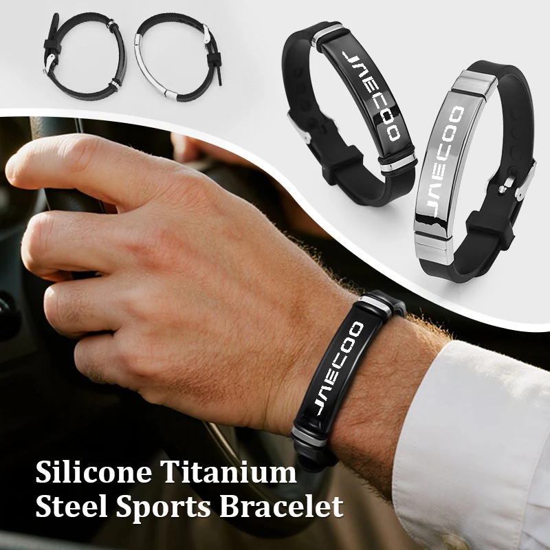 Car Logo Silicone Rubber Wristband Fashion Personalization Decoration Accessories For JAECOO J8 J7 PHEV C9 2WD AWD