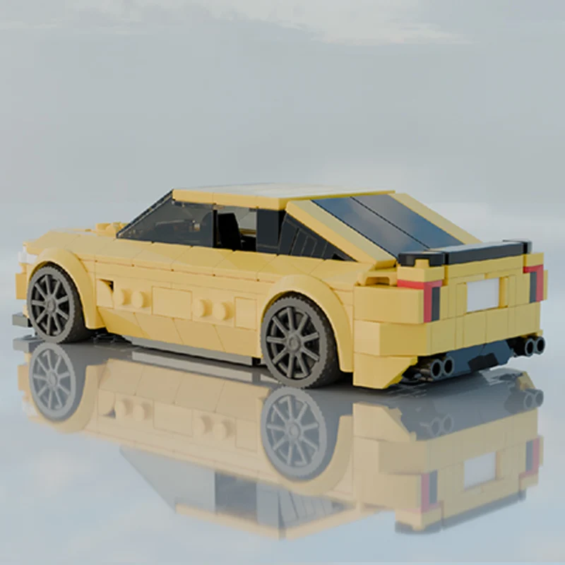 Modelo de carro de corrida de velocidade moc tijolos de construção CT5-V sedan de tamanho médio tecnologia modular crianças presentes de feriado montar brinquedos terno